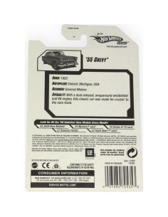 Hot Wheels 2009 Cacerías del Tesoro '55 Chevy 1:64 Diecast 2