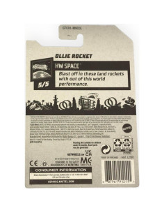 Hot Wheels Ollie Rocket 1:64 Mattel Espacio Caza del Tesoro 2