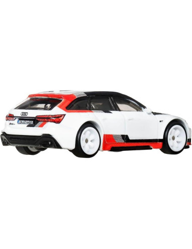 Hot Wheels Audi RS 6 Avant Premium 1:64 para Niños 3+