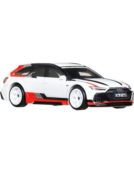 Hot Wheels Audi RS 6 Avant Premium 1:64 para Niños 3+