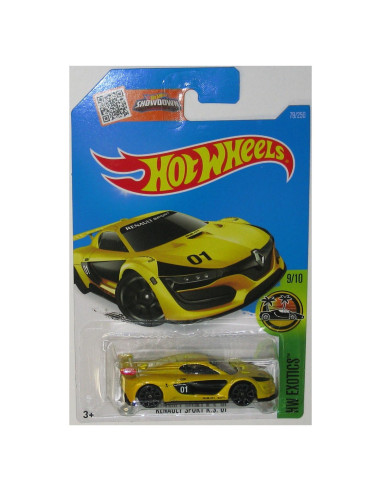 Hot Wheels Renault Sport R.S. 01 1:64 Metal Amarillo 2016