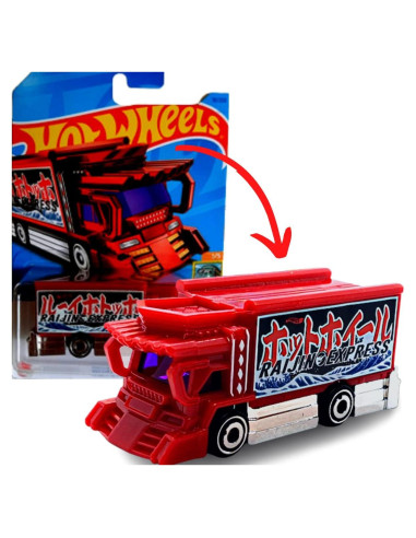 Hot Wheels Raijin Express HW Haulers 1:64 Caza del Tesoro
