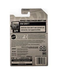 Hot Wheels Dodge Challenger Drift 1:64 Mattel - Rojo 2