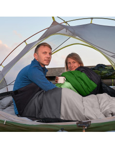 Saco de dormir Outplea gris 3 estaciones 1.4 kg para camping 2