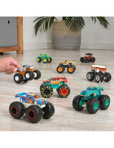 Hot Wheels Monster Trucks 8-Pack Camiones Monstruo 1:64