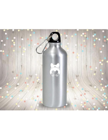 Calcomanía de Vinilo Culo de Corgi Foxtail Decals 8.6x11.4cm