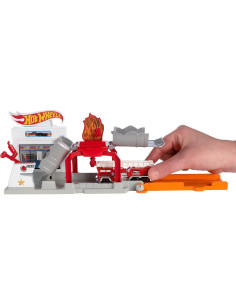 Juego de Plegado Hot Wheels Blaze Blast con Vehículo 2