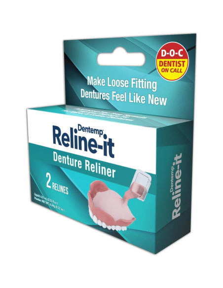 RELINER DENTAL DENTEMP RELINE-IT 2.69x8.41cm 26.96g