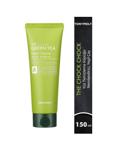 Limpiador Facial Espumoso TONYMOLY Té Verde 150 ml Hidratante 2