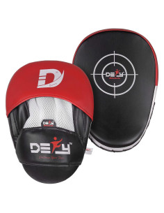 Mitts de Golpeo DEFY - Cuero Premium para Muay Thai y Boxeo