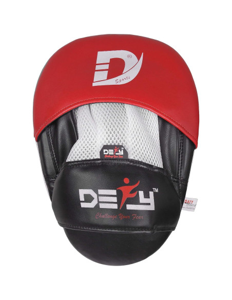Mitts de Golpeo DEFY - Cuero Premium para Muay Thai y Boxeo