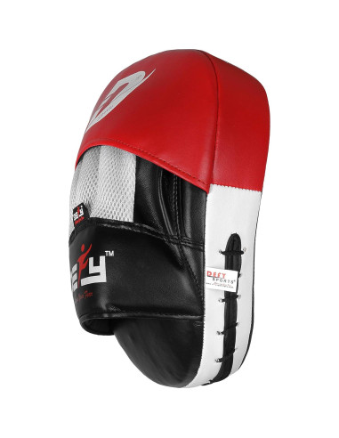 Mitts de Golpeo DEFY - Cuero Premium para Muay Thai y Boxeo