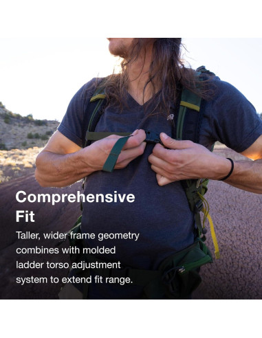 Mochila de senderismo Osprey Stratos 34L para hombres - Gris