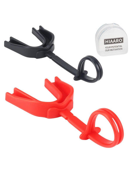 Paquete de 2 Protectores Bucales Deportivos HIAARO Ajuste Personalizado