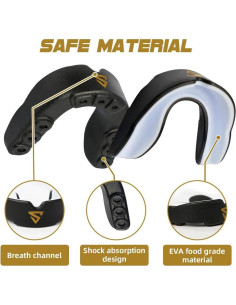 Protector Bucal Juvenil Sportection - Ajuste Personalizado, Ligero 2