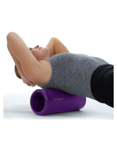 Rodillo de Espuma MICRODRY para Alivio Muscular 33x13.5cm Púrpura