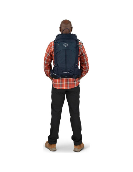 Mochila de senderismo Osprey Stratos 34L para hombres - Gris Mochila de senderismo Osprey Stratos 34L para hombres - Gris