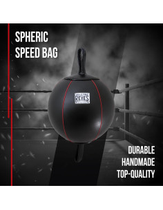 Saco de Boxeo Doble CLETO REYES Spheric 68.58 cm Negro 2