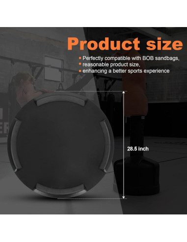 Kit de Anillo de Bolsa y Parachoques Wolfwo - Estabilizador para Boxeo