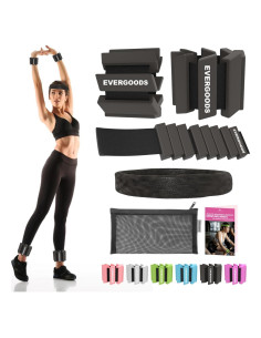 Pesas de Muñeca y Tobillo Evergoods 0.45 kg - Juego de 2