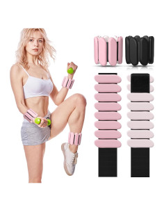 Conjunto de Pesas Ajustables para Muñeca y Tobillo Nousagra 0.45 kg