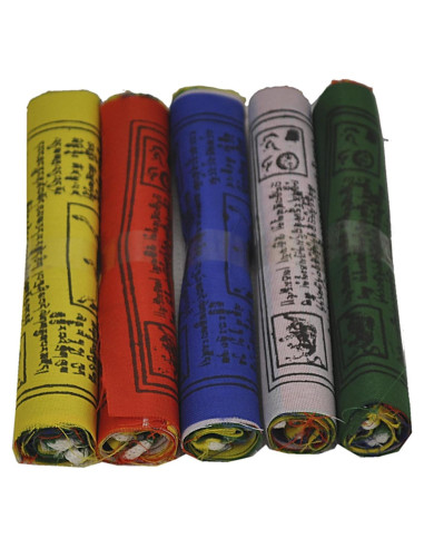 Banderas de Oración Tibetanas Everest - Paquete de 50 Unidades