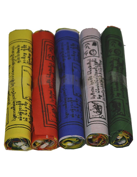 Banderas de Oración Tibetanas Everest - Paquete de 50 Unidades