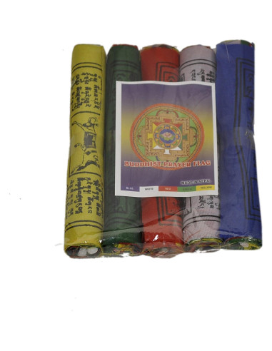 Banderas de Oración Tibetanas Everest - Paquete de 50 Unidades