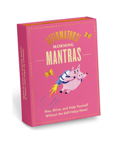 Baraja de Tarjetas de Afirmaciones Positivas Knock Knock - 30 Tarjetas