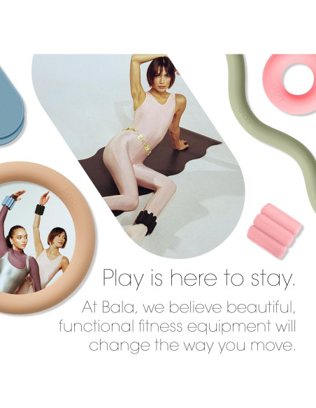 Alfombrilla de Yoga Bala Ondulada 5mm Antideslizante Mar