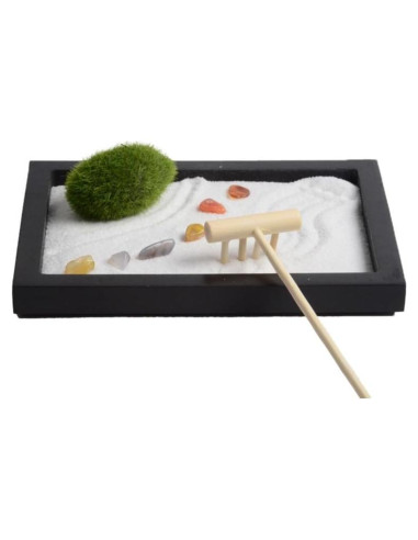 Jardín Zen Miniatura Artibetter 15x12 cm Decoración de Mesa