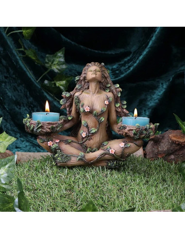 Portavelas de Tealight Espíritu Femenino Nemesis Now 19cm