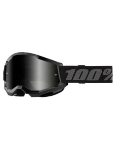 Gafas de Arena Strata 2 100% OSFM Negro Lente Ahumado