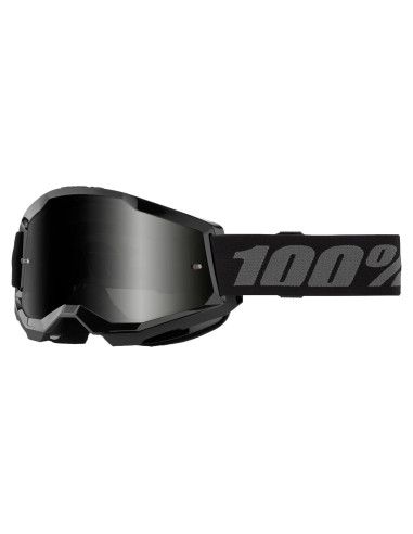 Gafas de Arena Strata 2 100% OSFM Negro Lente Ahumado