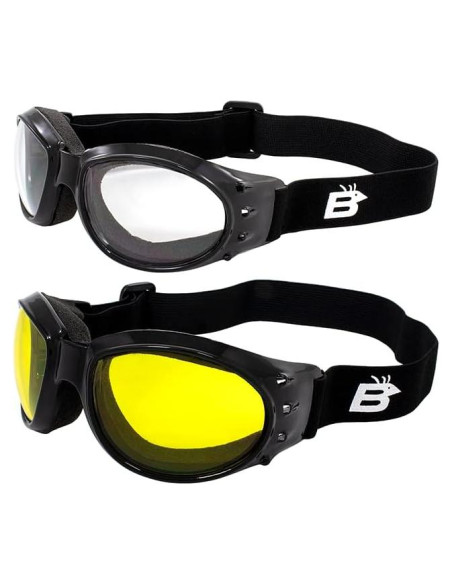 Gafas de Seguridad para Motocicleta Birdz Eyewear Águilas Calvas Gafas de Seguridad para Motocicleta Birdz Eyewear Águilas Calvas