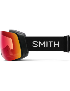 Gafas de Esquí Smith 4D MAG ChromaPop Negro Rojo Espejo 2