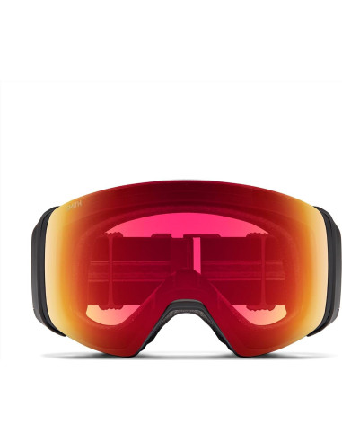 Gafas de Esquí Smith 4D MAG ChromaPop Negro Rojo Espejo