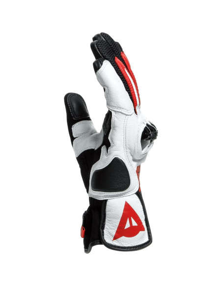 Guantes de Motocicleta Dainese Mig 3 de Cuero XL Negro/Blanco/Rojo