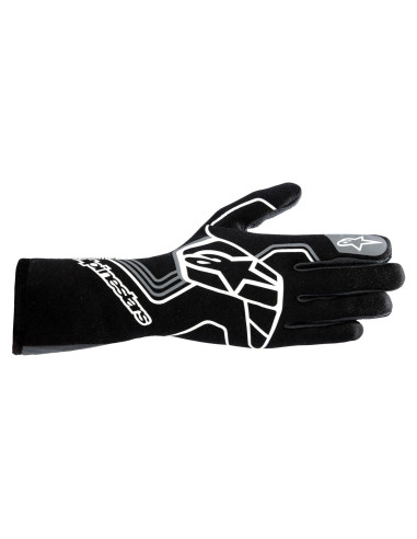 Guante de Conducción Alpinestars Tech-1 Race V4 Negro/Gris XL