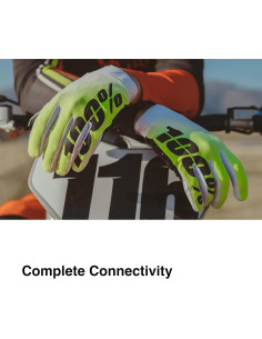 Guantes iTrack 100% Aqua X-Large para Ciclismo y Motocross 2