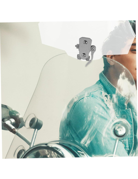 Extensión de Parabrisas para Motocicleta MAGICLULU 26.3x11.7cm