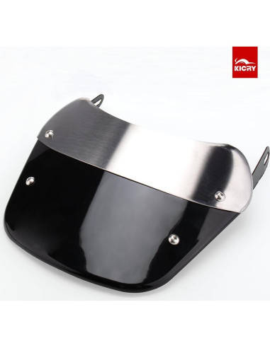 Deflector de Viento Universal KICRY para Motocicleta 24x19cm