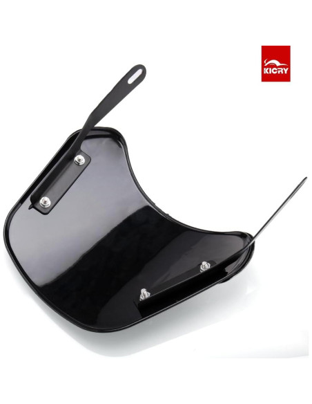 Deflector de Viento Universal KICRY para Motocicleta 24x19cm