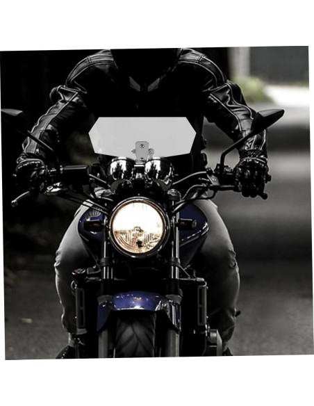 Extensión de Parabrisas para Motocicleta MAGICLULU 26.3x11.7cm