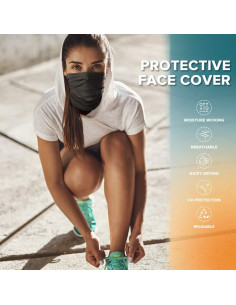 Gaiter de Cuello VULKIT Reutilizable UV para Hombres y Mujeres 2