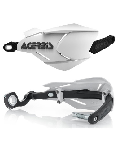 Guardas de Manos Acerbis 22397.237 para Moto Unifit Blanco/Negro