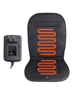 Cojín de Asiento Calentado KINGLETING LYLX-Black con Sensor