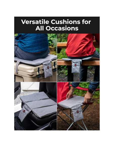 Cojín de Asiento Calentado ORORO USB Plegable Negro