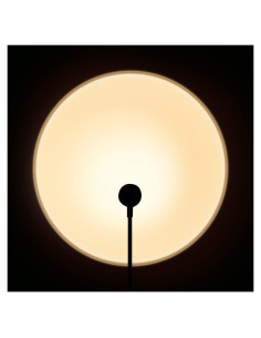 Lámpara de Atardecer EIUY Proyector LED 280mm Blanco Cálido