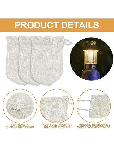 10 Filtros de Lámpara de Propano Wellrise WR-DZ-01